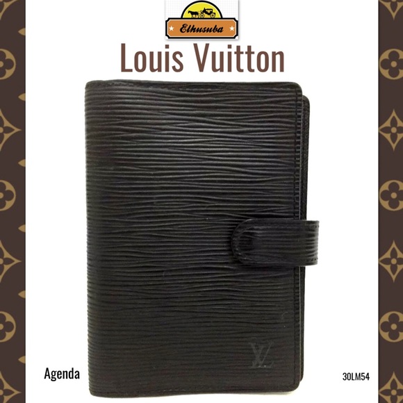 Louis Vuitton Handbags - Louis Vuitton Agenda Epi black notebook cover